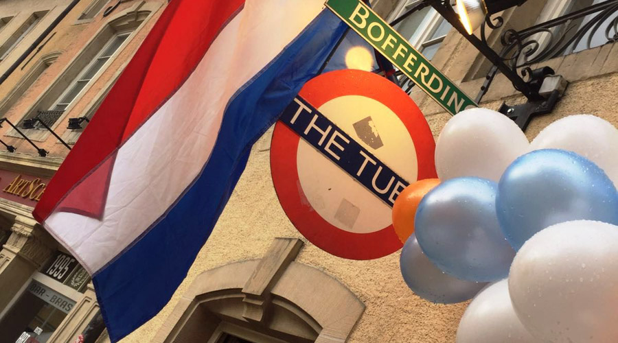 Koningsdag bij de Tube